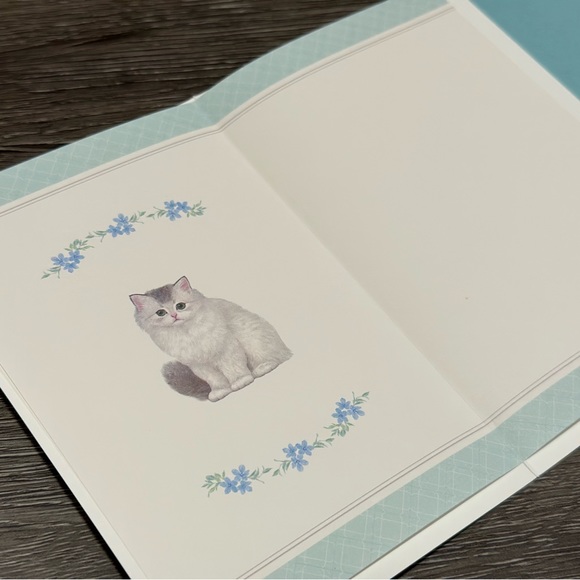 Persian Kitten Cat Birthday Card ❘ Celebrate Card ❘ Happy Birthday Card - Picture 5 of 6